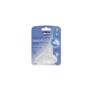 Chicco Tétine Naturalfeeling Inclinée - Flux Lent - 0M+ - X1 - Blister 1 tétine