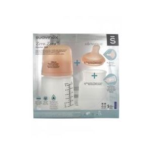 Suavinex Care Zero.Zero Starter Set 180 ml - Boîte plastique 3 pièces - Publicité