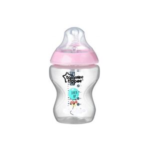 Tommee Tippee Biberon déco fille closer to nature 260ml - - Publicité