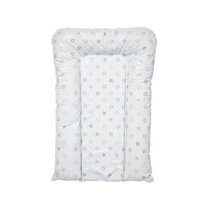 Babycalin Matelas à langer flocons étoiles gris clair - - Publicité