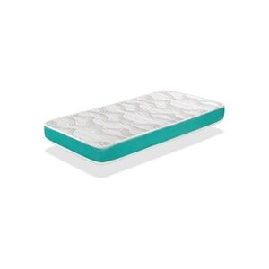 DORMALIT Matelas bébé MILU VERT 60X120 Epaisseur 11 CM - Noyau en mousse perforée et Respirant - Publicité