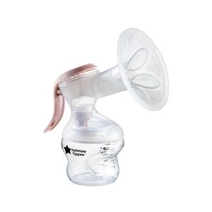 Tommee Tippee Tire-lait manuel made for me, ergonomique, silencieux et tansportable, biberon inclus - Publicité