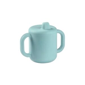 Beaba Tasse d'apprentissage en silicone - Bleu - Publicité