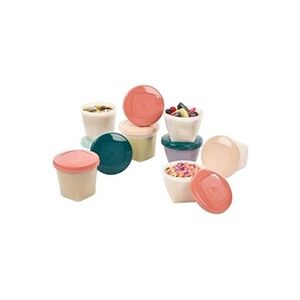 Babymoov Pots de conservation Babybols Biosourcés - Lot de 8x 180 ml + 8x 250 ml - Publicité