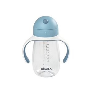 Beaba Tasse paille 300 ml windy blue - Publicité