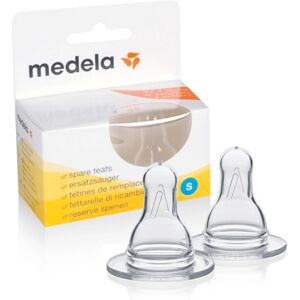 MEDELA Tetines de remplacement T. S pour biberons de lait maternel, debit...