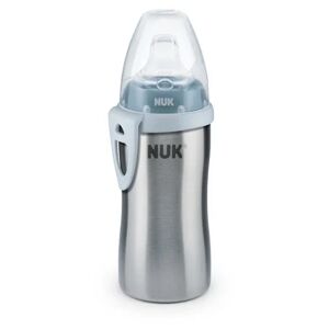 NUK Biberon Active Cup acier inoxydable bleu des 12 mois
