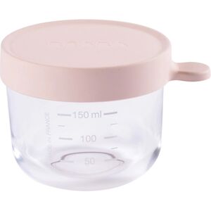 BEABA Pot de conservation verre rose 150 ml