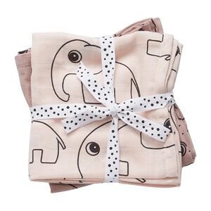 Done by Deer? Lange enfant Contour poudre 70x70 cm lot de 2