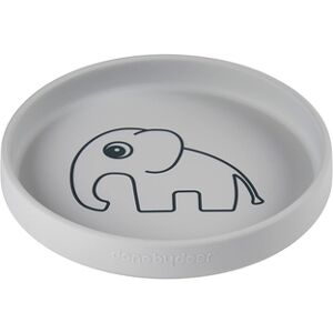 Done by Deer™ Assiette enfant 6m+ Elphee gris silicone