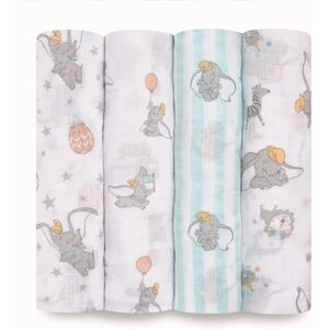 Aden by Aden+Anais® Langes bebe Dumbo new heights lot de 4