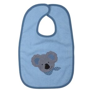 WÖRNER SÜDFROTTIER Bavoir enfant scratch koala bleu 30x45 cm