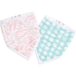 aden + anaisa¢ essentials Bandana enfant mousseline tropicalia lot de 2