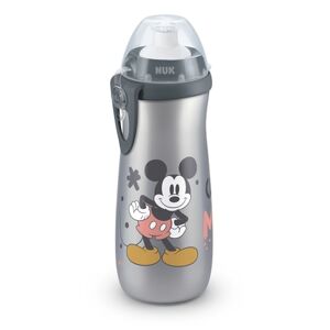 NUK Gourde enfant Sports Cup Mickey embout Soft-Push-Pull silicone clip, 450...