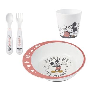 NUK Kit vaisselle enfant Disney Mickey Mouse des 9 mois PP