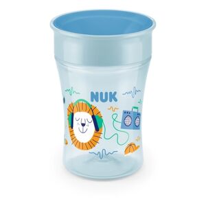 NUK Tasse enfant Magic Cup bordure 360° des 8 mois PP bleu clair 230 ml