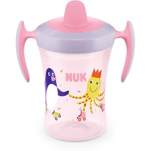 NUK Tasse enfant Trainer Cup anti-fuite PP embout souple des 6 mois 230 ml rose