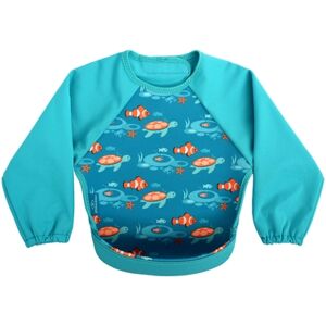 Bibetta Bavoir enfant scratch UltraBib® manches Raglan poissons