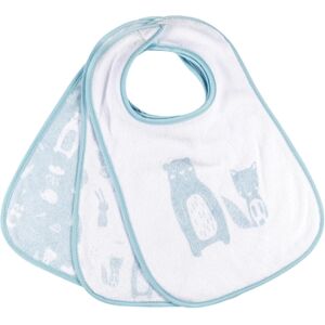 kindsgard Bavoirs enfant scratch happaklat bleu lot de 3