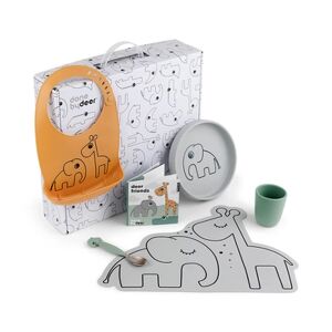 Done by Deer? Coffret vaisselle bebe silicone melange coloris