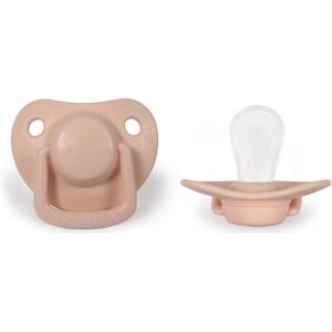 Sucette 0-6 mois silicone Peach, lot de 2