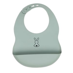 Nattou Bavoir enfant silicone vert