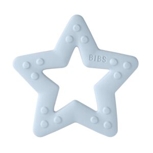 BIBS® Anneau de dentition Bebe Bitie Star 3 mois bleu