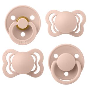 BIBSA® BIBS Sucette collection Try it 0 6 m Blush lot de 4