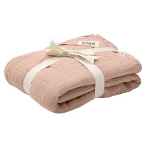 BIBS® BIBS Couverture emmaillotage bebe mousseline Swaddle, Blush