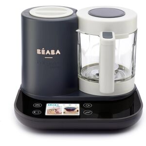 BEABA Robot cuiseur vapeur Babycook Smart gris charbon