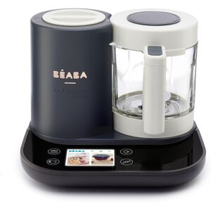 BEABA Robot cuiseur vapeur Babycook Smart gris charbon