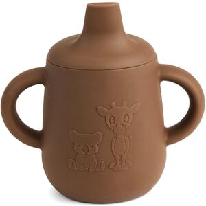 nuuroo Tasse a bec enfant Aiko silicone 140 ml, Acorn