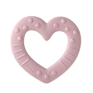 BIBS® Anneau de dentition Baby Bitie peche coeur des 3 mois Pink Plum