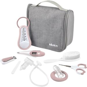 BEABA® Trousse de toilette enfant nomade 9 pieces old pink