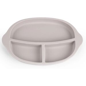 haakaa® Assiette bebe silicone, gris