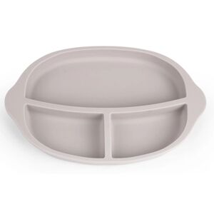 haakaa® Assiette bébé silicone, gris