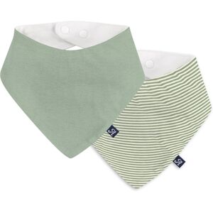 Alvi® Bandana bebe hippocampe vert lot de 2