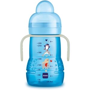 MAM Tasse enfant Trainer+ Night, 220 ml, elephant