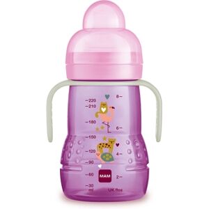 MAM Tasse enfant Trainer+ Night, 220 ml, tortue