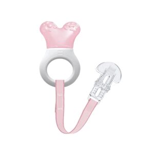 MAM Anneau de dentition refrigerant clip Mini Cooler 2 mois+, rose 1 anneau