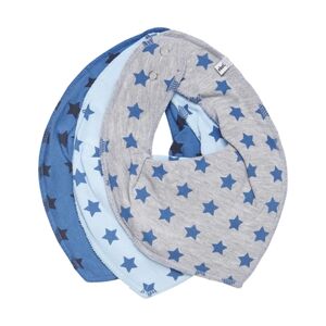 pippi Bandana bebe Dark Navy lot de 3