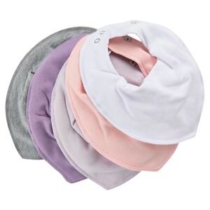 pippi Bandana enfant rose lot de 5