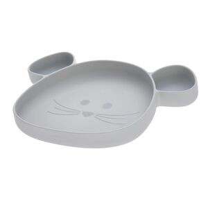 LÄSSIG Assiette en silicone Little Chums Mouse