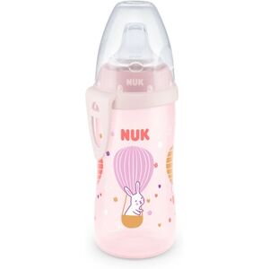 NUK Biberon Active Cup lapin PP, rose 300 ml