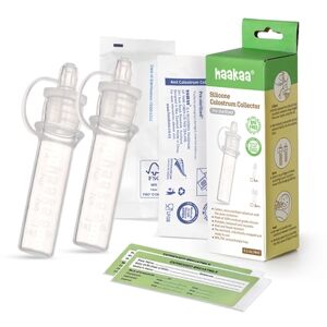 haakaa® Collecteur de colostrum emballage sterile, lot de 2
