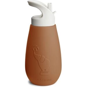 Nuuroo Gourde enfant Pax silicone Caramel Cafe 350 ml