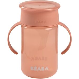 BEABAA® Tasse dapprentissage enfant 360A° rose 340 ml