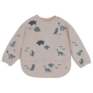 the cotton cloud Bavoir bebe manches dinosaure