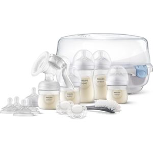 Philips Avent Coffret naissance biberons PP tire-lait manuel stérilisateur...