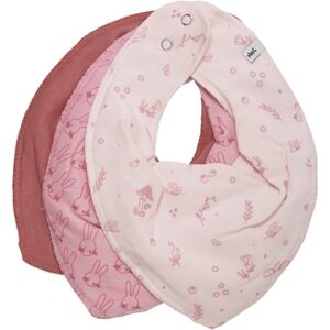 pippi Bandana bebe Rose lot de 3